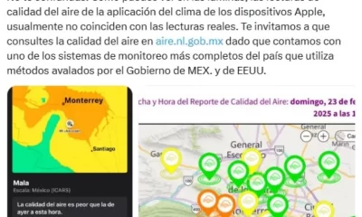 la Secretaría de Medio Ambiente de Nuevo León recomienda utilizar el portal de Sima para obtener datos más precisos y confiables sobre la contaminación del aire en la región.