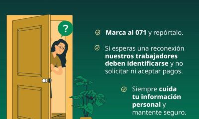 Para protegerse, se recomienda a los usuarios no aceptar ni realizar pagos a domicilio, cuidar su información personal y no responder a mensajes que ofrezcan dinero por contestar cuestionarios.