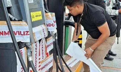 Otras estaciones en Tuxtla Gutiérrez fueron cerradas temporalmente por exceder la capacidad permitida del tanque de gasolina Magna y por no mostrar información en pantalla en caso de un apagón