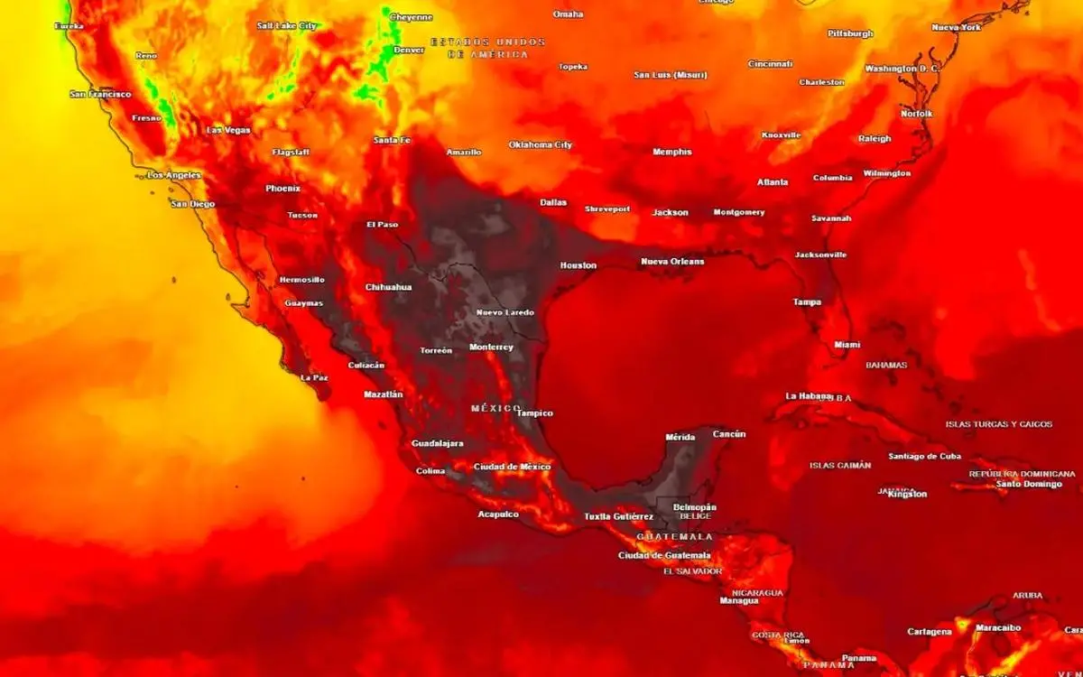 Los estados más afectados a partir del 13 de marzo serán Tamaulipas, San Luis Potosí, Jalisco, Michoacán, Guerrero, Morelos y Oaxaca.