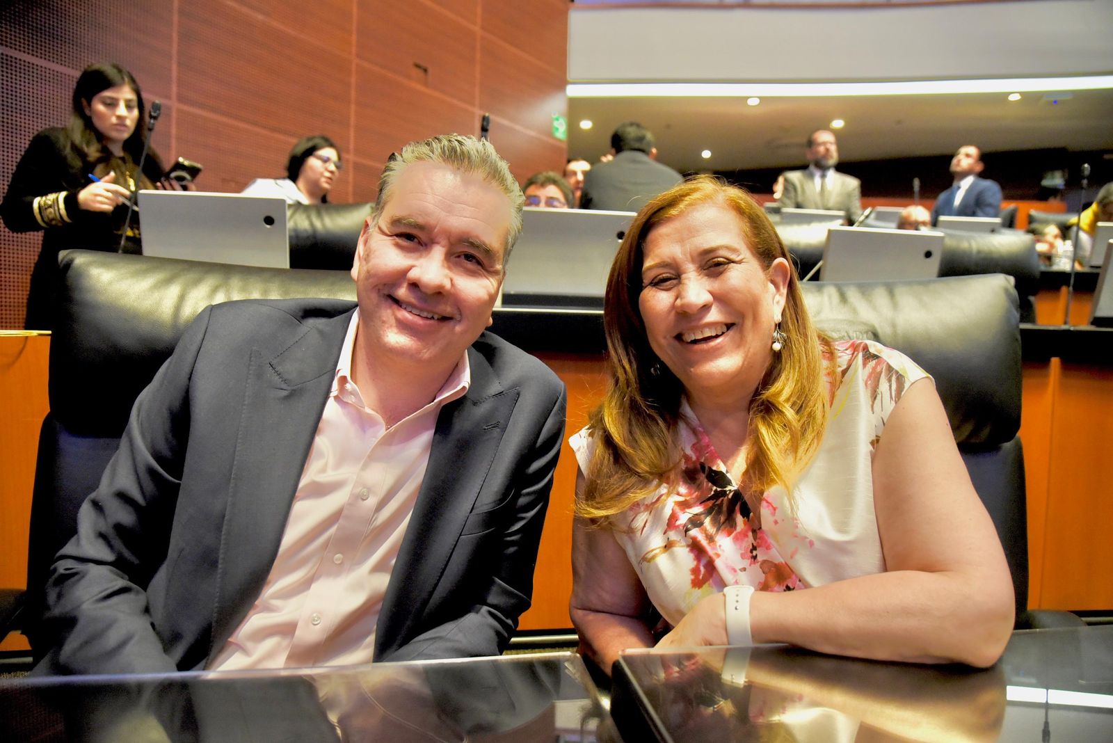 Los senadores Waldo Fernández y Judith Díaz fueron designados como integrantes titulares de la Comisión Permanente del Senado de la República.