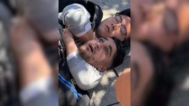 El ciudadano chino, que se dedica profesionalmente a la fotografía para parejas turistas, especialmente de origen asiático, logró proteger su equipo de trabajo y su integridad física sin la intervención de las autoridades.