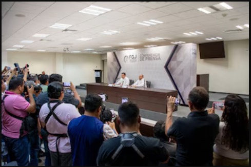 La Fiscalía General de Justicia de Tamaulipas informó el 29 de mayo sobre la detención de nueve personas presuntamente relacionadas con el Cártel del Golfo, señalándolos como responsables del asesinato.