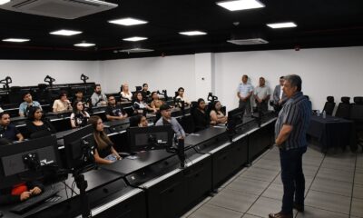 El Comisario General de la Secretaría, Eduardo Sánchez Quiroz, exhortó a los jóvenes a integrarse a la corporación.