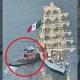 El impacto contra el puente se produjo a las 20:26 horas, dejando un saldo fatal: dos jóvenes marinos fallecidos, América Yamilet Sánchez, originaria de Veracruz, y Adal Jair Marcos, de Oaxaca, además de una veintena de heridos.