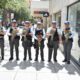 Como un reconocimiento a la labor que realizan en el hogar y en el servicio a la comunidad, oficiales de Policía y Tránsito que son madres de familia, recibieron un obsequio de parte de las autoridades, que incluyó un mensaje del alcalde Adrián de la Garza.