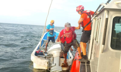 En tierra, personal de Sanidad Naval les brindó atención médica, confirmando que todos se encontraban en buen estado de salud.