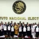 La consejera presidenta Guadalupe Taddei entregó las constancias de mayoría, asegurando que el proceso se llevó a cabo con equidad, eficiencia y transparencia.