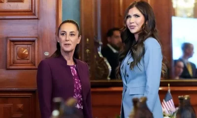 La controversia se generó en la Oficina Oval, donde, durante un encuentro con periodistas, el presidente Donald Trump fue cuestionado sobre la postura de su homóloga mexicana respecto a la violencia en las protestas