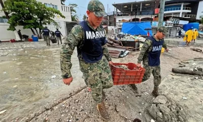 El huracán provocó la cancelación de vuelos desde y hacia Acapulco, Huatulco y Puerto Escondido. Las aerolíneas Volaris y Aeroméxico recomendaron a los pasajeros mantenerse informados.
