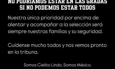 En comunicados difundidos en redes sociales, los grupos señalaron que no pueden alentar al Tri mientras sus familias y comunidades enfrentan riesgos por operativos migratorios.