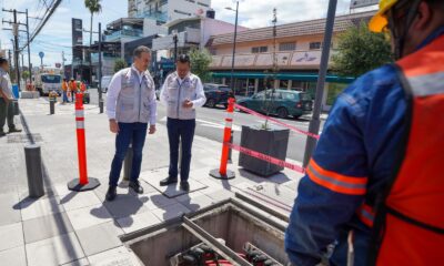 Simultáneamente postes y cables de esa importante arteria desaparecerán al ser instalados de forma subterránea.