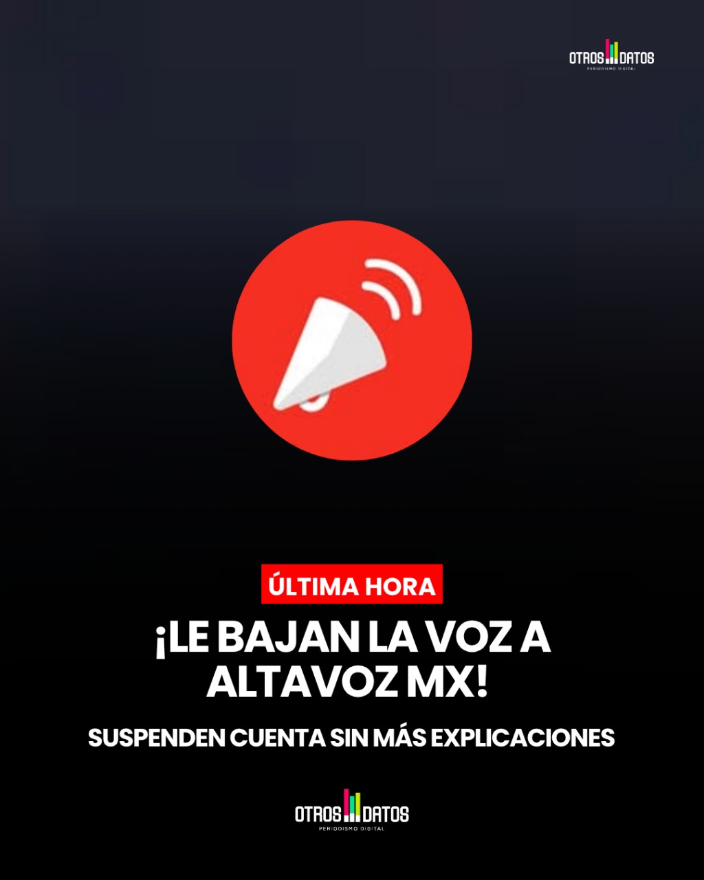 . En 2023, la compañía admitió ante el Congreso de EE.UU. que errores en su IA habían llevado a eliminar cuentas injustamente, pero no hay datos sobre si esto aplica a Altavoz Mx.