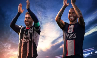 El festejo trascendió fronteras, y uno de los saludos más destacados llegó desde París, cuando el PSG compartió una imagen del defensa Sergio Ramos vistiendo las camisetas de ambos clubes