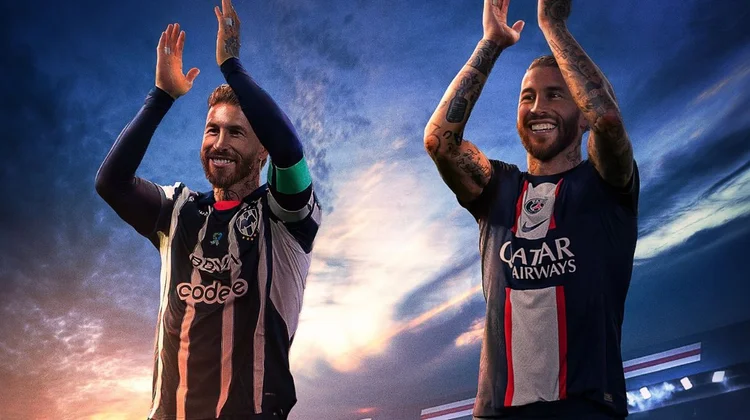 El festejo trascendió fronteras, y uno de los saludos más destacados llegó desde París, cuando el PSG compartió una imagen del defensa Sergio Ramos vistiendo las camisetas de ambos clubes