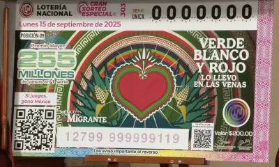 El sorteo especial no solo conmemorará un aniversario más de la Independencia de México, sino también el inicio del mes de la herencia hispana en Estados Unidos.