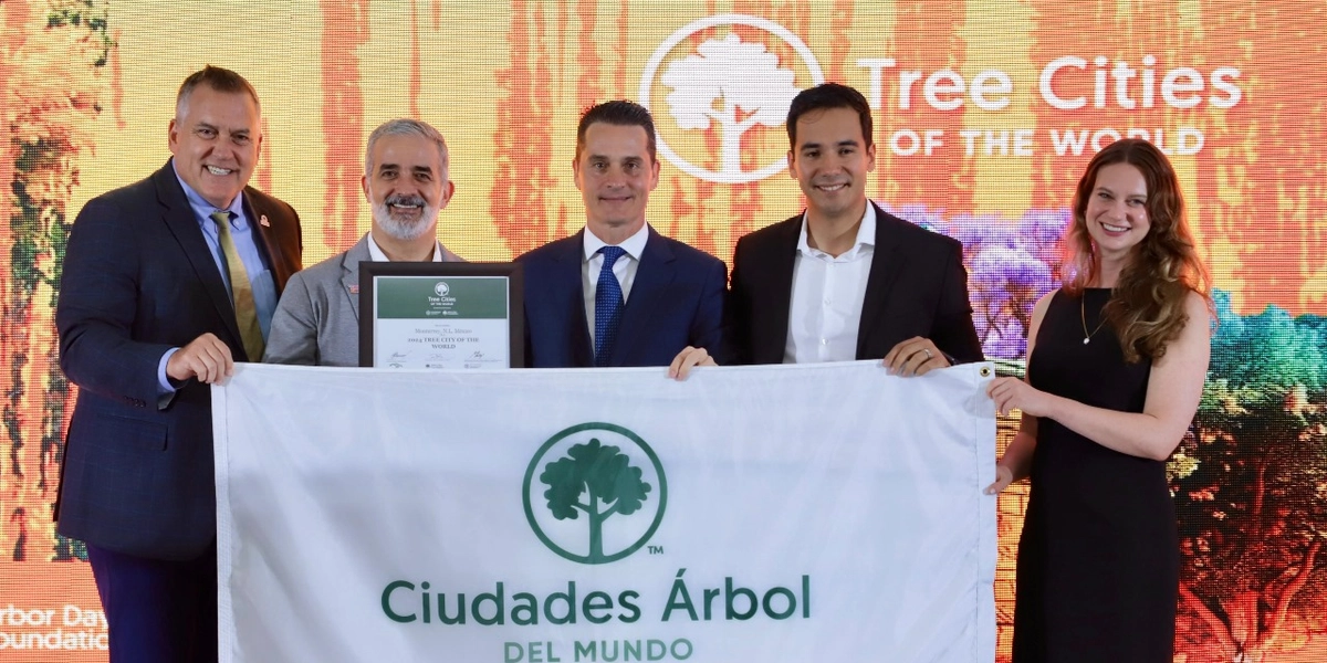 La distinción coloca a Monterrey dentro de una red global de ciudades que promueven entornos más verdes y saludables