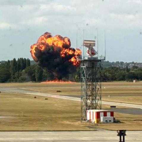Debido al incidente, el aeropuerto de Southend canceló al menos cuatro vuelos programados para la tarde