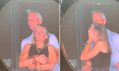 . Incluso Chris Martin, vocalista de Coldplay, intervino desde el escenario con humor: “Oh, mira a estos dos