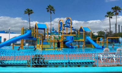 La zona Splash cuenta con distintas albercas para todas las edades, juegos interactivos, áreas de sombra y personal de vigilancia