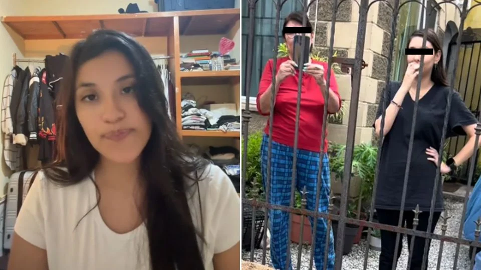 Según la versión de Daniela, su madre, Irma Guadalupe, dejó la vivienda a cargo de un familiar antes de migrar a Estados Unidos en busca de una mejor calidad de vida.