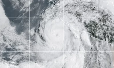 El SMN advirtió lluvias torrenciales en Michoacán y Colima, así como precipitaciones intensas en Guerrero, Jalisco, Nayarit y Sinaloa.