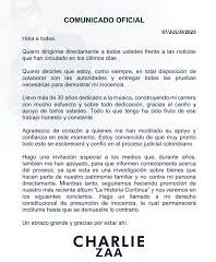 Ante estas acusaciones, Charlie Zaa rechazó contundentemente cualquier relación con los bienes señalados y desmintió las cifras mencionadas por la Fiscalía.