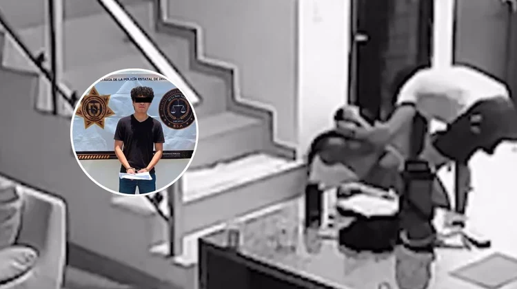 El sujeto intentaba huir de la justicia cuando fue localizado y detenido, acusado de violación, violencia familiar y tentativa de feminicidio.