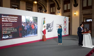 El titular de la SEP, Mario Delgado, detalló que el nuevo sistema unifica los 32 subsistemas de educación media superior existentes y amplía la cobertura con 37 mil 500 nuevos espacios.