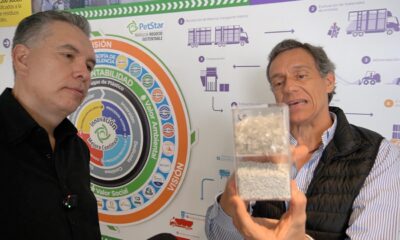 Fernández invitó a la ciudadanía a participar activamente en el proceso de reciclaje de las botellas PET