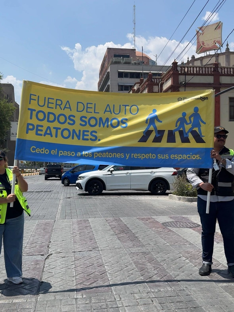 Las autoridades destacaron que estas acciones buscan consolidar una cultura de movilidad responsable, donde peatones, ciclistas y automovilistas convivan de manera segura.