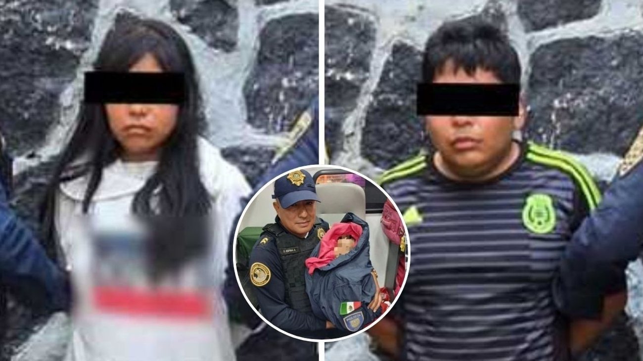 El hallazgo se logró gracias al seguimiento de las cámaras de videovigilancia, que captaron a una mujer cargando a la bebé con evidente nerviosismo