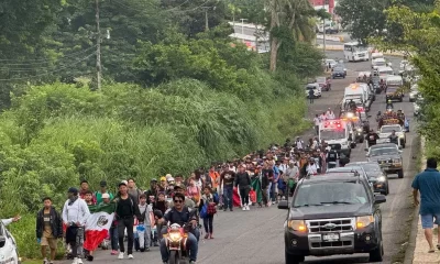 Durante su trayecto, los migrantes están siendo vigilados por elementos de la Guardia Nacional, el Instituto Nacional de Migración (INM), el grupo Beta Sur y la policía estatal, aunque hasta el momento no se han reportado confrontaciones ni detenciones.