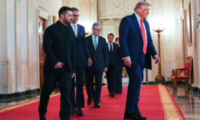 En el encuentro participaron la presidenta de la Comisión Europea, Ursula von der Leyen; el secretario general de la OTAN, Mark Rutte; el canciller alemán, Friedrich Merz; el primer ministro finlandés, Alexander Stubb; la primera ministra italiana, Giorgia Meloni; y el jefe de gobierno británico, Keir Starmer