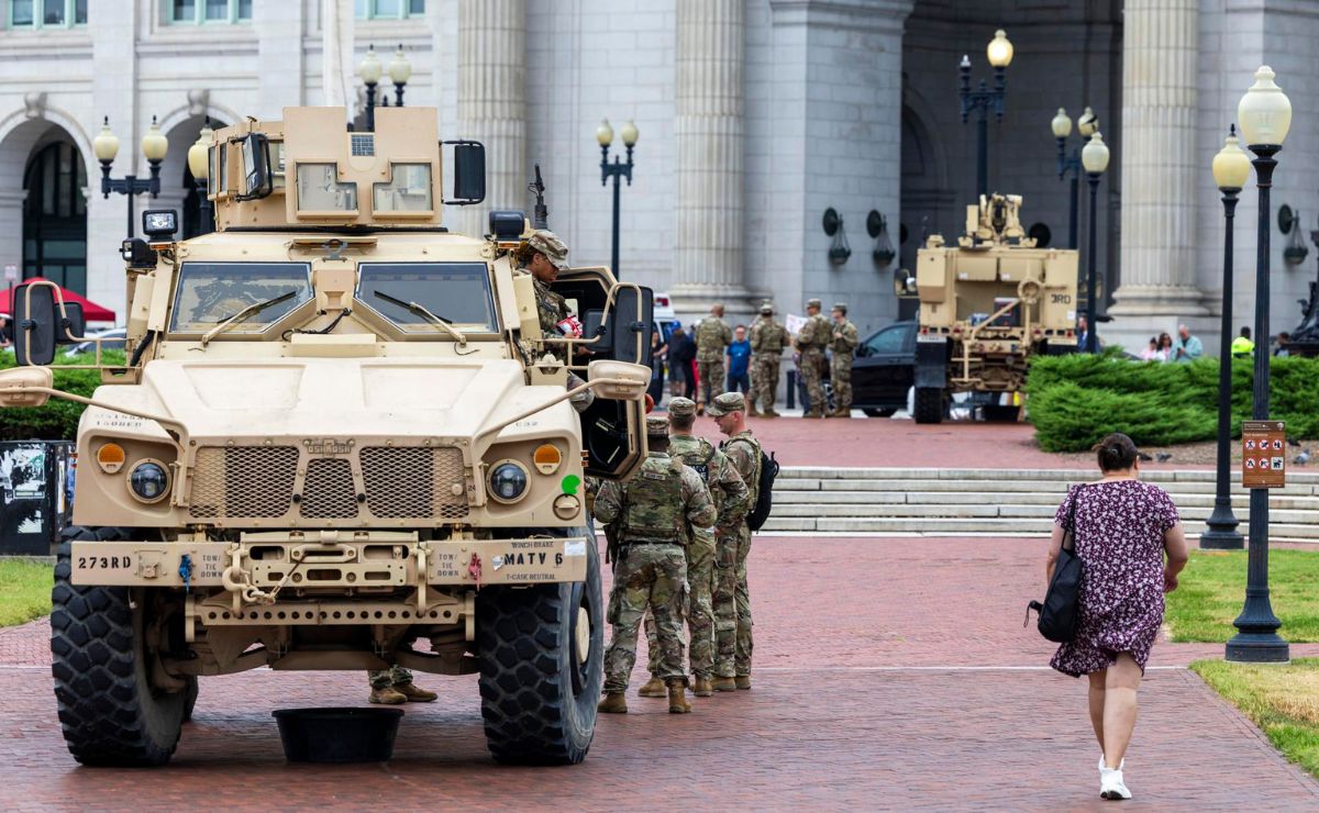 Desde el inicio del operativo, se han desplegado más de 2 mil efectivos en la capital, gracias al refuerzo enviado por seis estados gobernados por republicanos