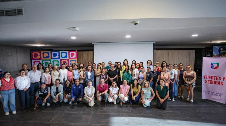 “Fuertes y Seguras” es resultado del trabajo conjunto entre autoridades municipales y organizaciones como la asociación civil Telar y el colectivo Madrinas de San Pedro.