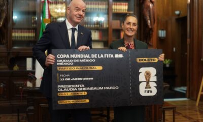 En conferencia matutina, Sheinbaum Pardo compartió los detalles de su encuentro con Infantino, destacando la importancia histórica del evento. “Me siento contenta, ayer vino el presidente de la FIFA.