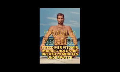 Además de este logro, ha sido reconocido por levantar 200 kilogramos a 10 metros de profundidad, realizar 29 volteretas bajo el agua y hacer sentadillas con 240 kilogramos en inmersión