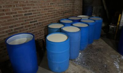 Juan Mauro González, secretario de Seguridad de Guanajuato, destacó que en los últimos ocho meses se han incautado 160 mil 800 litros de leche adulterada