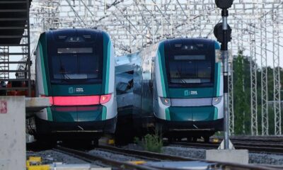 El incidente ocurrió alrededor de las 13:48 horas locales, justo cuando la unidad ingresaba a baja velocidad a los andenes de la estación. Pese al percance, no se reportaron pasajeros lesionados.