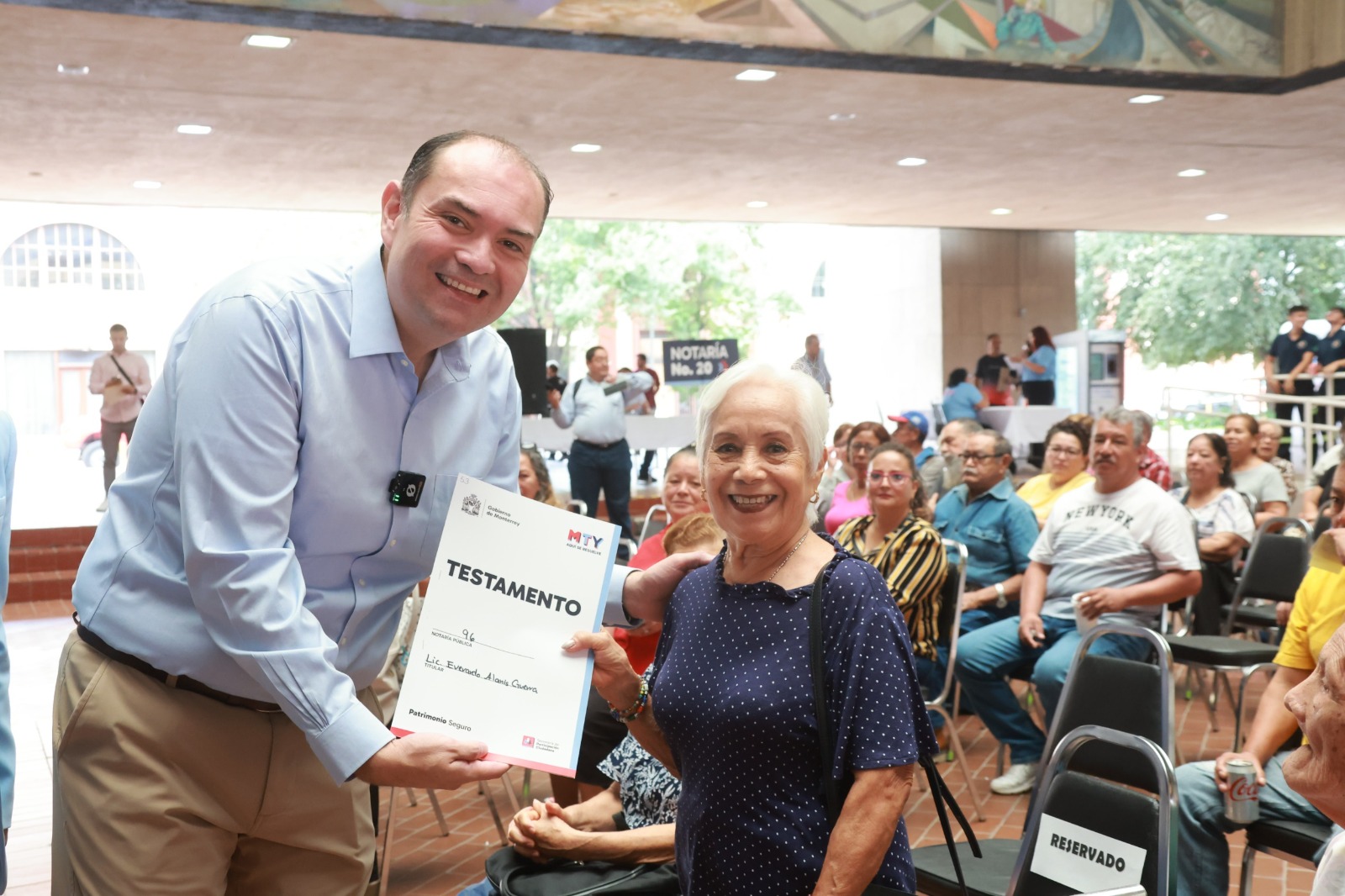 El titular de la dependencia Rafael Ramos de la Garza, informó que la meta 2025 del programa Patrimonio Seguro, es beneficiar a más de dos mil regiomontanos.