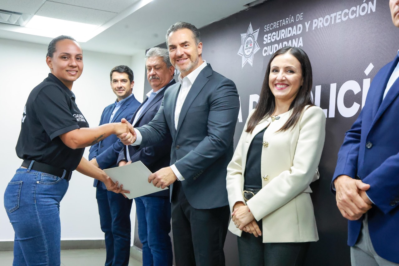 El Gobierno de Monterrey reafirma su compromiso de contar con corporaciones más profesionales y cercanas a la comunidad