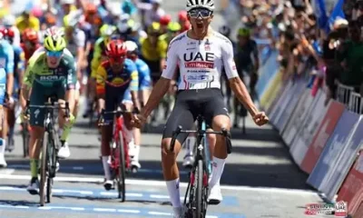 El joven pedalista de 21 años, originario de Ensenada, Baja California, logró el triunfo en el exigente recorrido de 197.6 kilómetros con salida y meta en la localidad toscana de Peccioli.