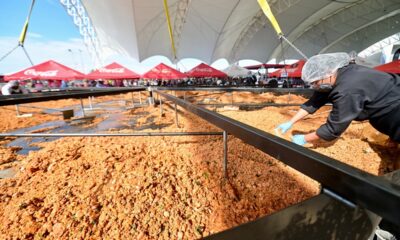 La adjudicadora oficial de Guinness World Records, Susana Reyes, confirmó que se rompieron dos récords: el disco más grande del mundo y la mayor cantidad de discada preparada.