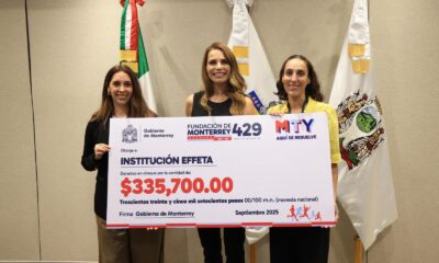 La presidenta del DIF Monterrey reconoció la trayectoria de la institución y su esfuerzo por impulsar el desarrollo integral de las personas con discapacidad intelectual