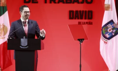 Seguridad, turismo y programas sociales destacan en el Primer Informe de David de la Peña como alcalde de Santiago.