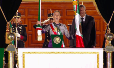 Sheinbaum se convirtió en la primera mujer en encabezar la ceremonia del Grito de Independencia en más de dos siglos de tradición.