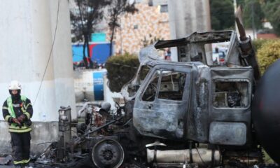 . El conductor del camión permanece hospitalizado y en calidad de detenido por su presunta responsabilidad.