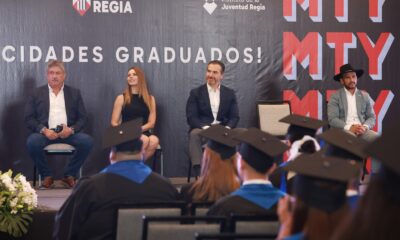 El edil reconoció el esfuerzo y dedicación de los 165 graduados, quienes concluyeron de manera satisfactoria su formación académica.