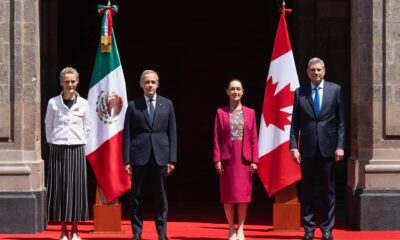 La presidenta Sheinbaum y el primer ministro canadiense abordarán temas de seguridad, infraestructura, inversiones, energía y comercio, con el objetivo de profundizar la cooperación bilateral y reforzar la prosperidad norteamericana.